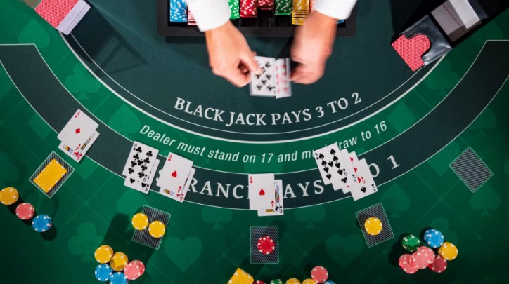 blackjack-table-dealer-deals-cards-banner
